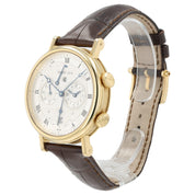 Breguet Classique Alarm Silver Dial 18k Yellow Gold 39mm Automatic Mens 5707BA