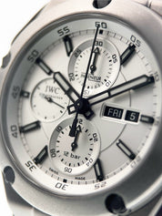 IWC Ingenieur Chrono Titanium Silver Dial 45mm Automatic Men's Watch IW386501