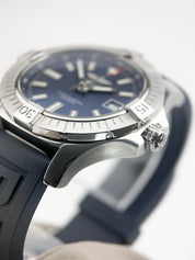 Breitling Avenger Stainless Steel Blue Dial 43mm Automatic Men’s Watch A17318