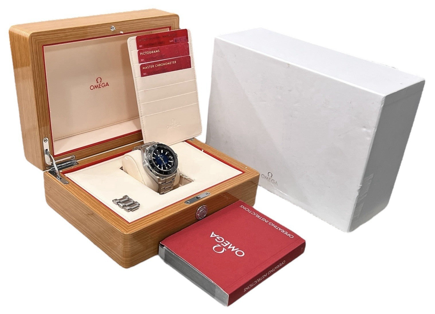 Omega Seamaster Ultra Deep Steel Blue Dial 46mm Automatic 215.30.46.21.03.001