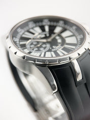 Roger Dubuis Excalibur Steel Black Dial 47mm Automatic Men's Watch EX427799.1R