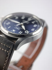 IWC Pilot Mark Stainless Steel Blue Dial 40mm Automatic Mens Watch IW327010