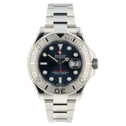 Rolex Yacht-Master Platinum Blue Dial Steel 40mm Automatic Men’s Watch 126622