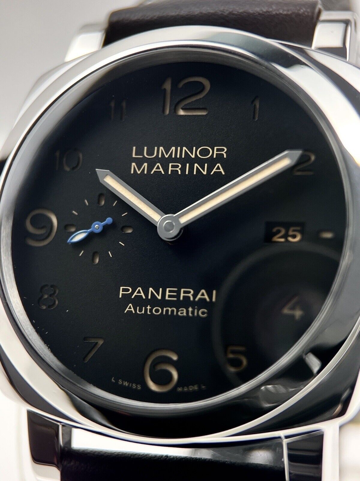 Panerai Luminor Men's Black Dial Watch PAM01359 Automatic 44mm Date Box & Papers