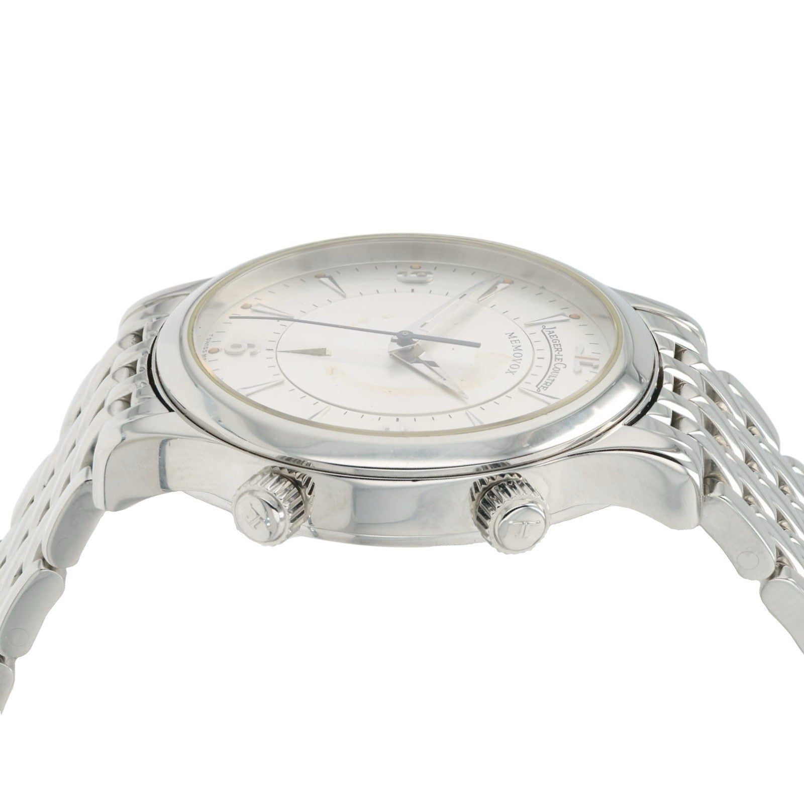 Jaeger-LeCoultre Master Memovox Silver Dial Steel 36mm Automatic Men’s 144.8.94