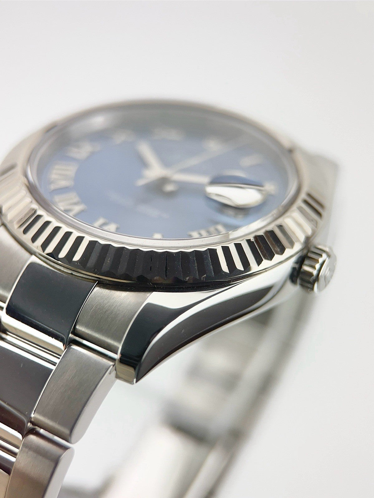 Rolex Datejust II Stainless Steel Blue Dial 41mm Automatic Men's Watch 116334