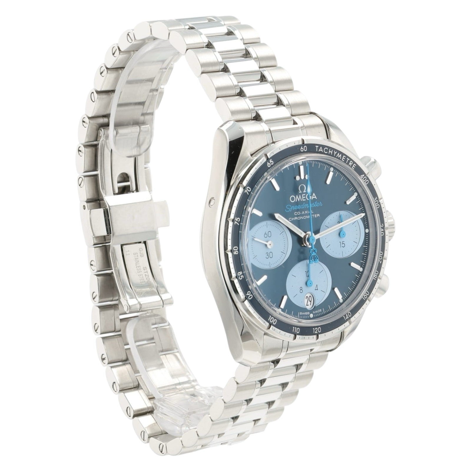Omega Speedmaster Blue Dial Steel 38mm Automatic Men’s Watch 324.30.38.50.03.002