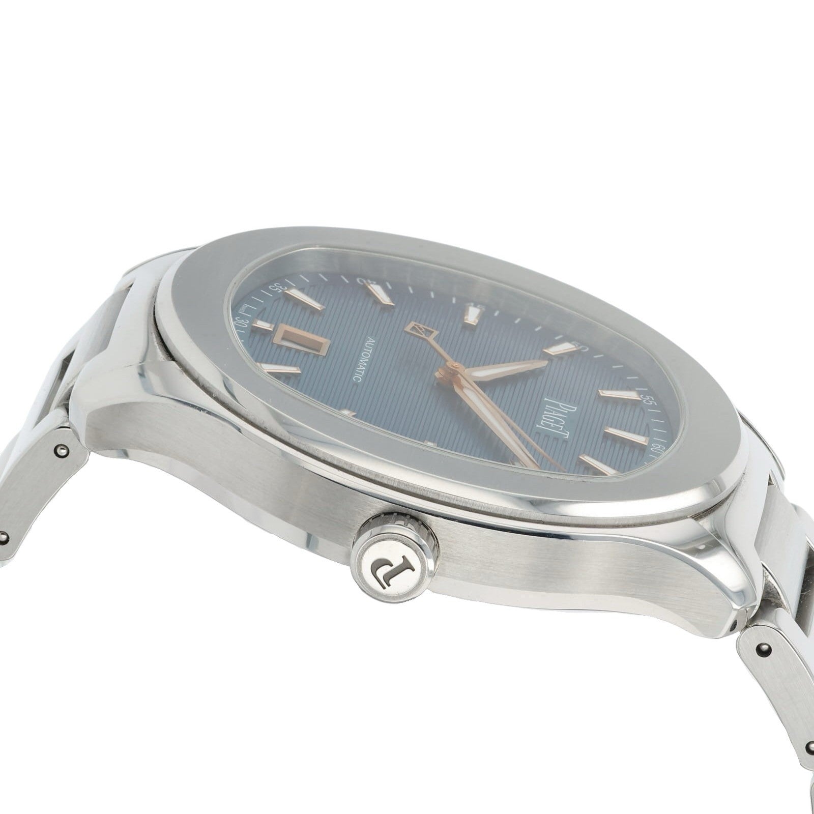 Piaget Polo Stainless Steel Green Dial 42mm Automatic Mens Watch G0A45005