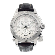 Breitling Emergency Stainless Steel Silver Dial 45mm Quartz Men's Watch A73322