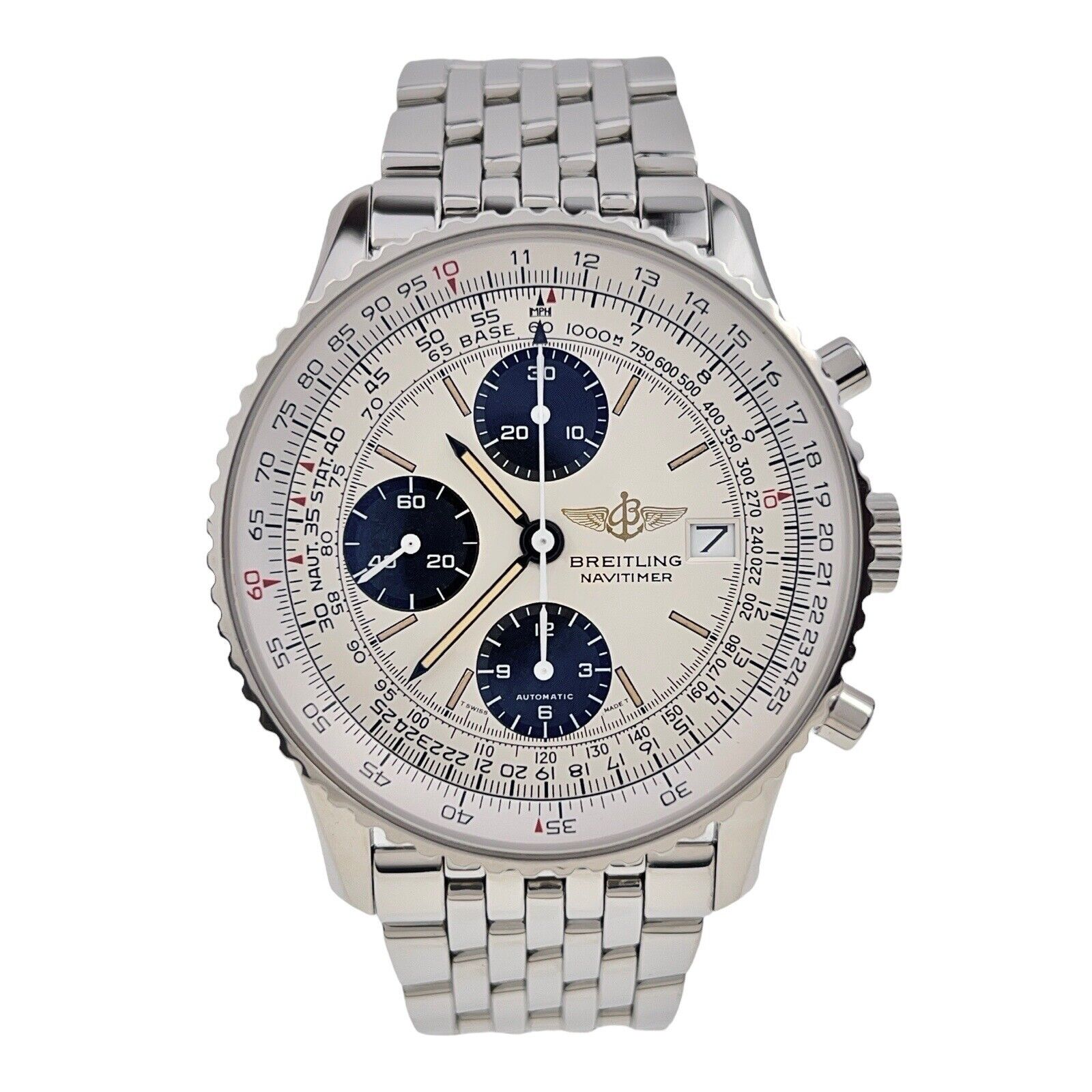 Breitling Old Navitimer Stainless Steel 41mm Automatic Men’s Watch A13022