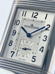 Jaeger-LeCoultre Steel Silver & Black Dial 28mm Manual Wind Men's Watch Q3848422