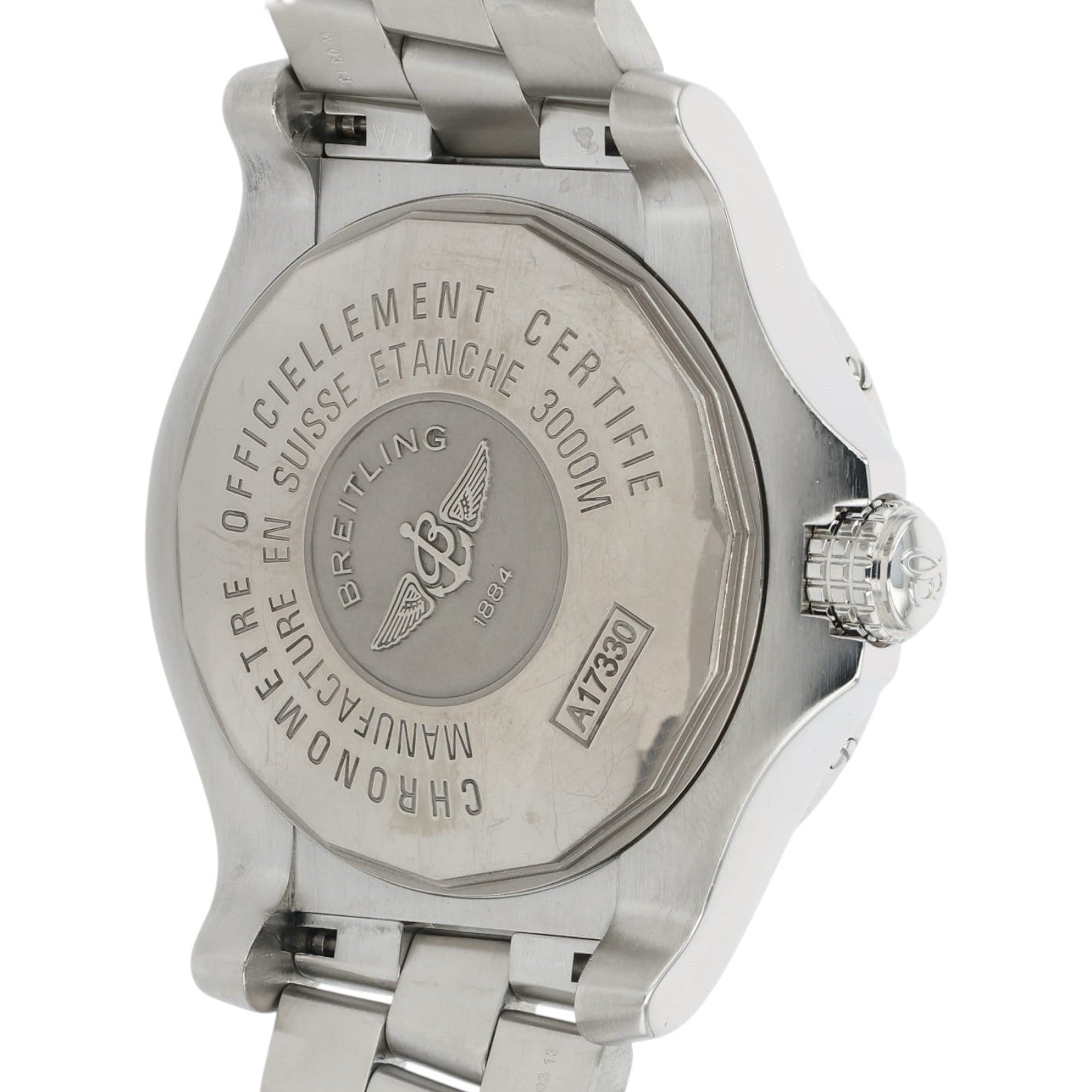 Breitling Avenger Seawolf Black Dial Stainless Steel 45mm Automatic Men’s A17330