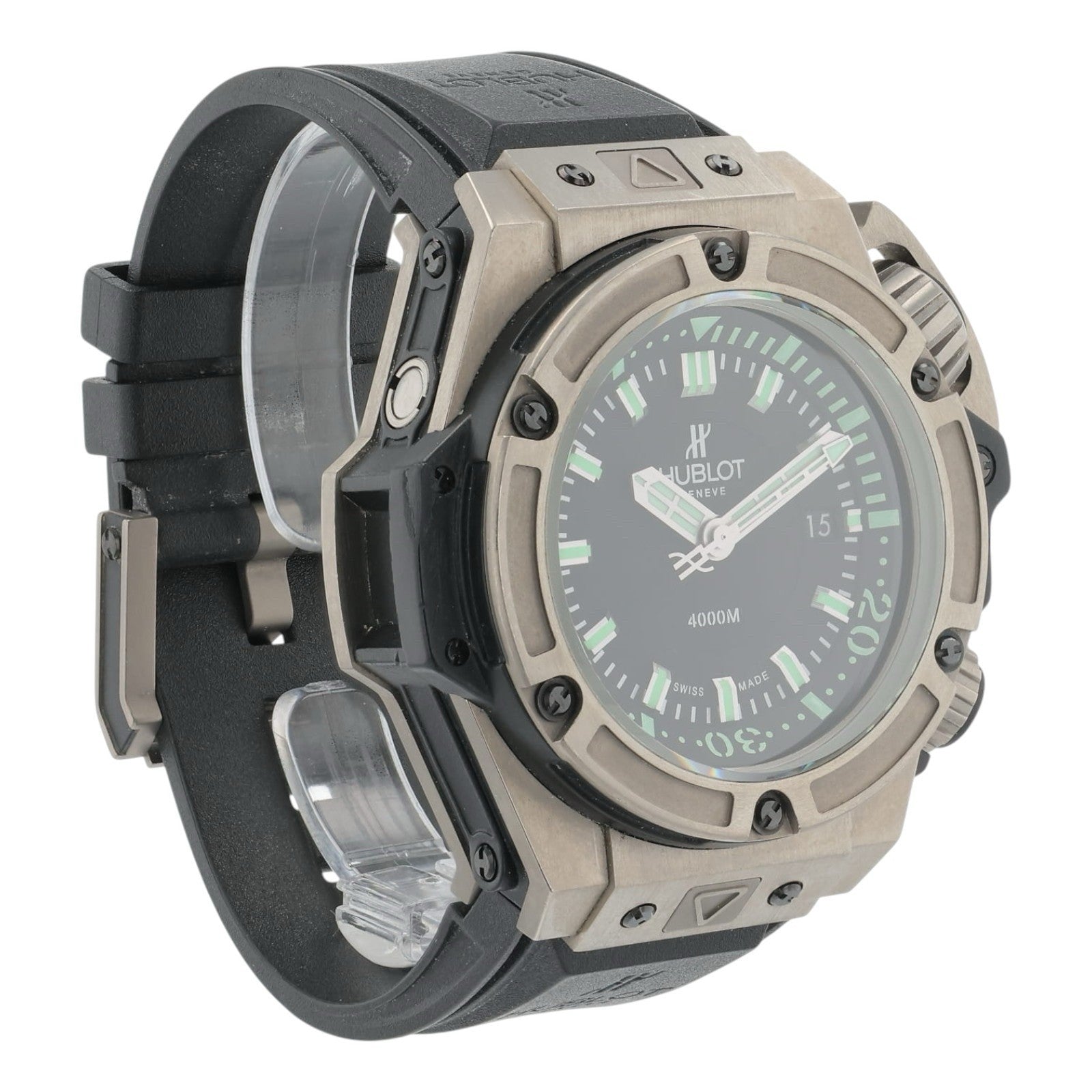 Hublot King Power Titanium Black Dial 48mm Automatic Mens Watch 731.NX.1190.RX