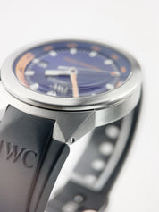IWC Aquatimer Stainless Steel Blue Dial 42mm Automatic Mens Watch IW354806