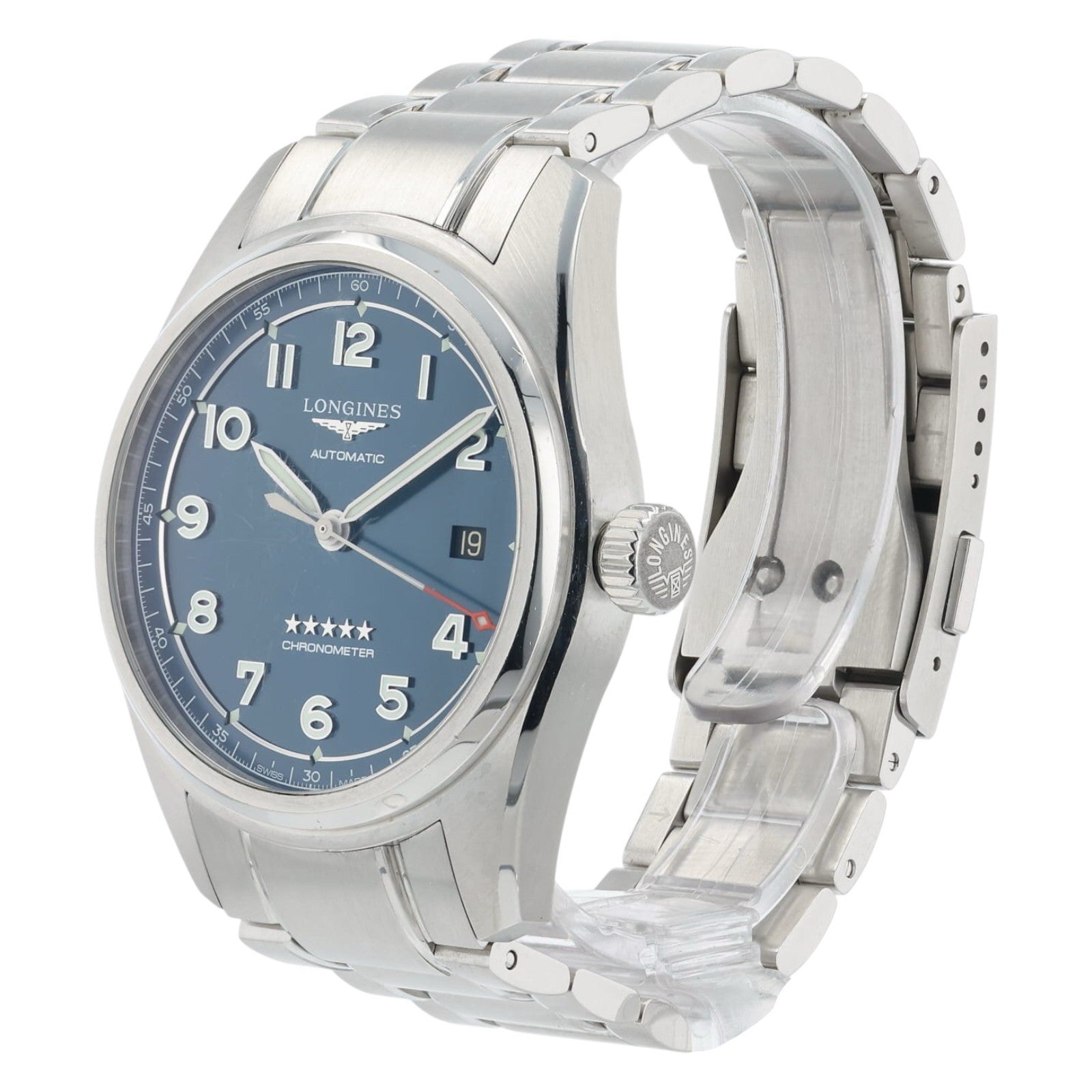 Longines Spirit Prestige Blue Dial Steel 40mm Automatic Men’s Watch L3.810.4