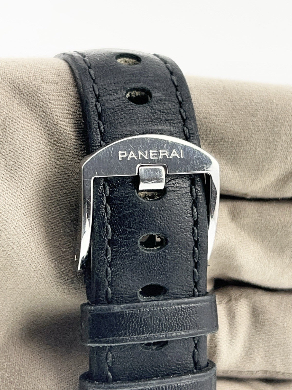 Panerai Luminor Due Stainless Steel Grey Dial 38mm Automatic Mens Watch PAM00755