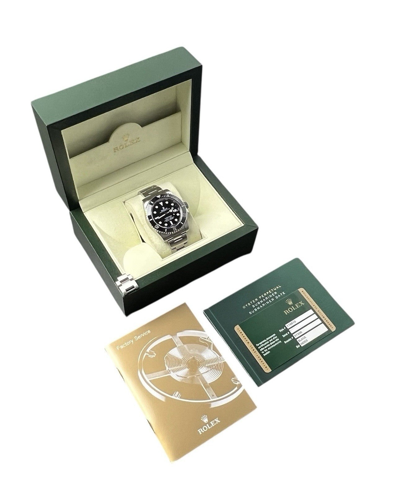 Rolex Submariner Black Dial Stainless Steel 40mm Automatic Men’s Watch 116610LN