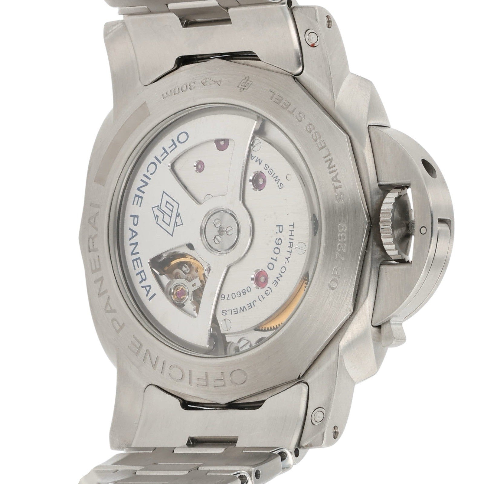 Panerai Luminor Marina Stainless Steel Blue Dial 44mm Automatic Mens PAM01058