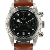 Tudor Black Bay Chrono Black Dial Stainless Steel 41mm Automatic Men’s 79350