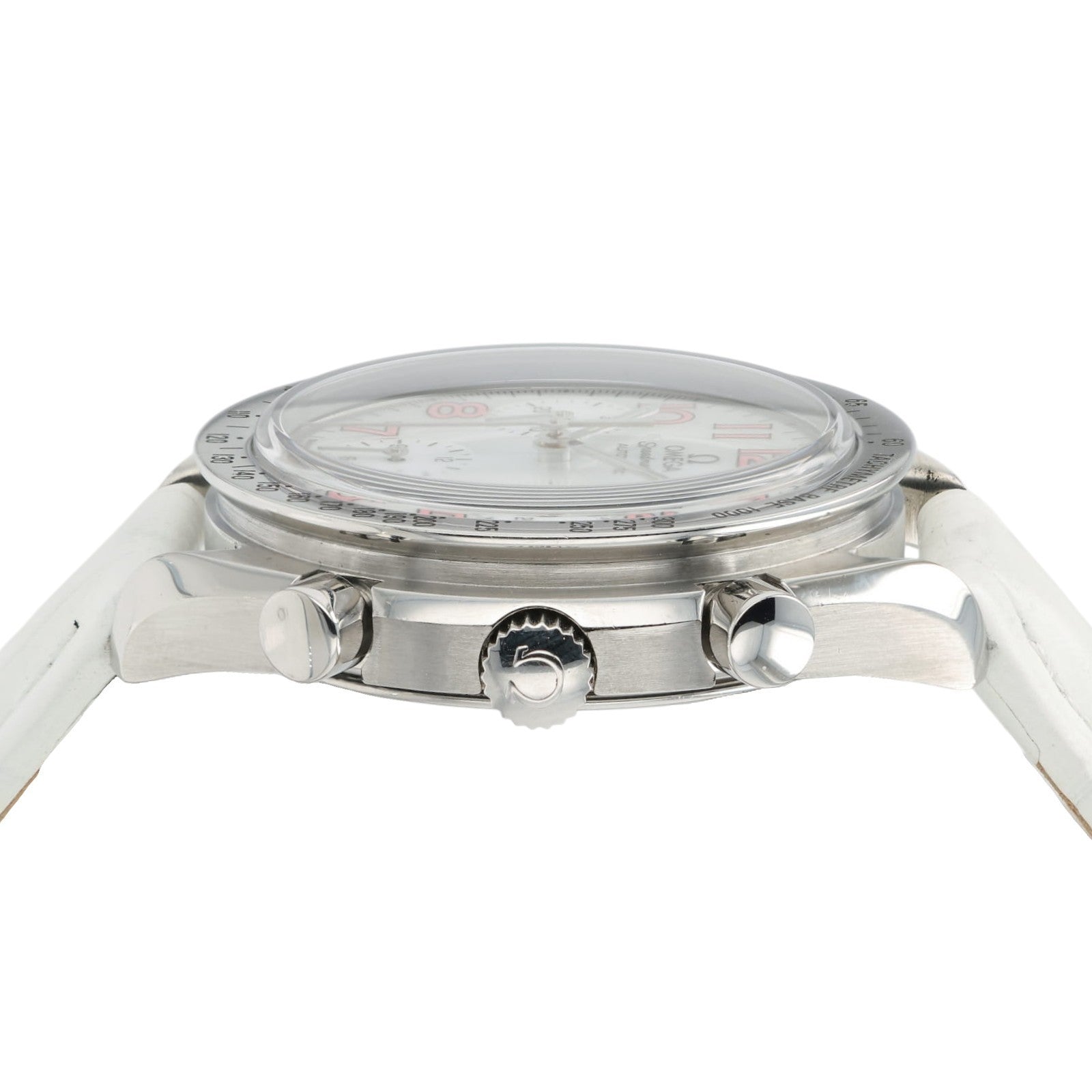 Omega Speedmaster Mother of Pearl Dial Steel 39mm Automatic Watch 3834.74.34