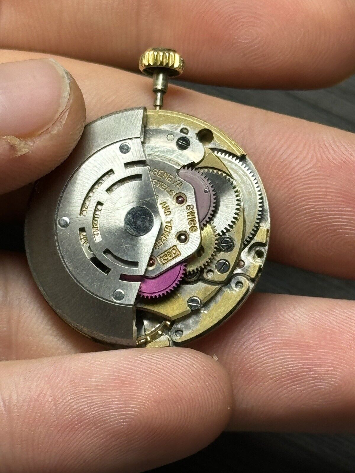 Rolex Oyster Perpetual 1560 Movement For Rolex Watch - Running!