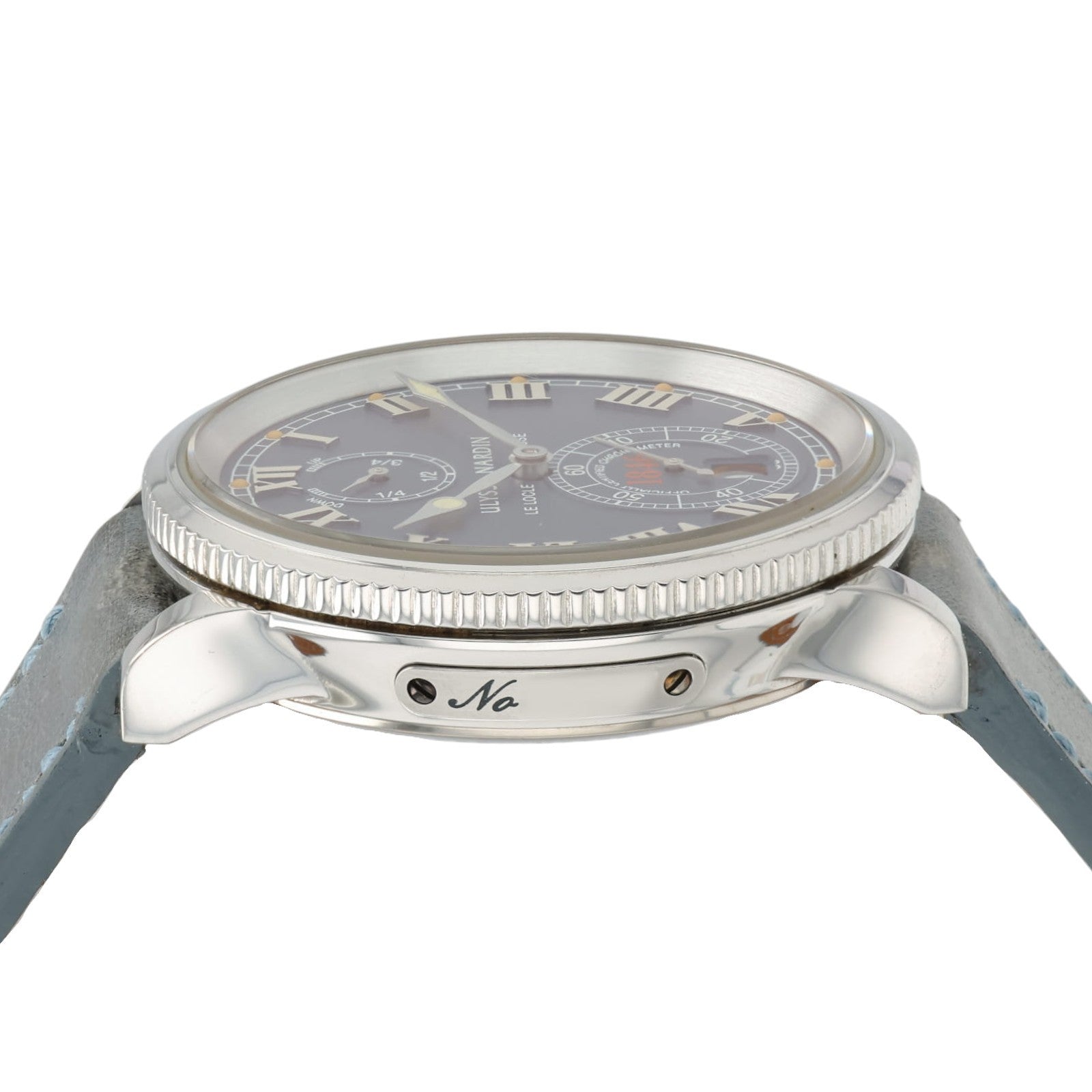 Ulysse Nardin Marine Chronometer Blue Dial Steel 38mm Automatic Mens 263-22