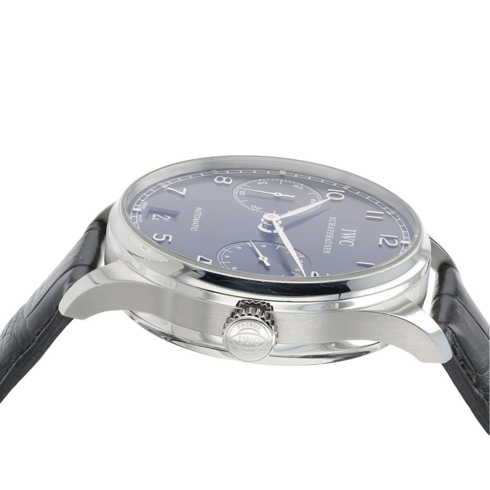 IWC Portuguese 7 Day Men's Black Dial 42mm Automatic Mens Watch - IW500109