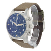 IWC Pilot Spitfire Stainless Steel Black Dial 41mm Automatic Mens Watch IW387901
