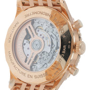 Breitling Navitimer 18k Rose Gold 46mm Silver Dial Automatic Men’s Watch RB0137
