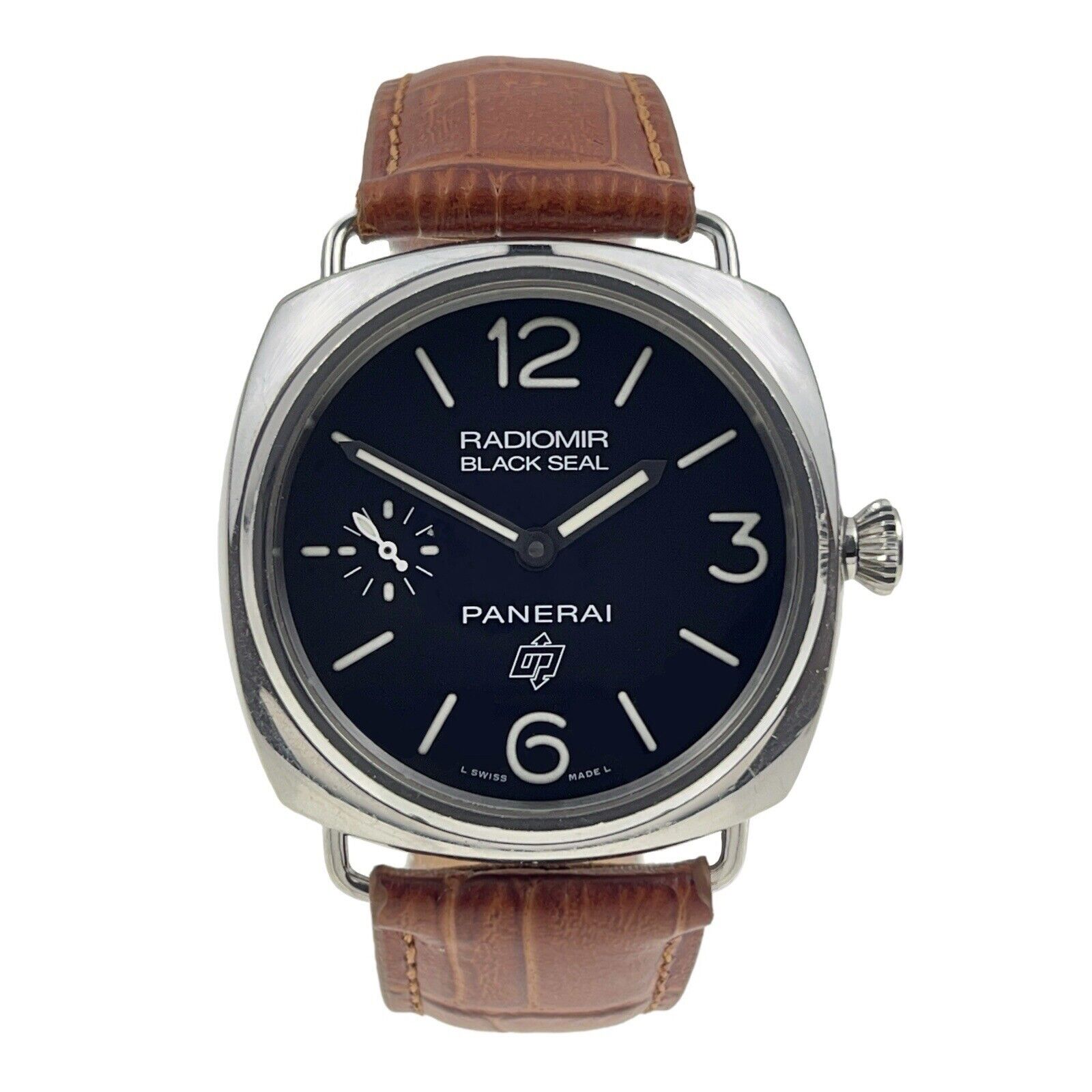 Panerai Radiomir Black Seal 45mm Steel Manual Wind Men’s Watch PAM00380