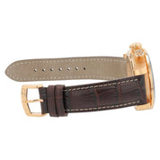 Chopard Grand Prix De Monaco 18k Rose Gold Silver Dial 44mm Auto 161294-5001