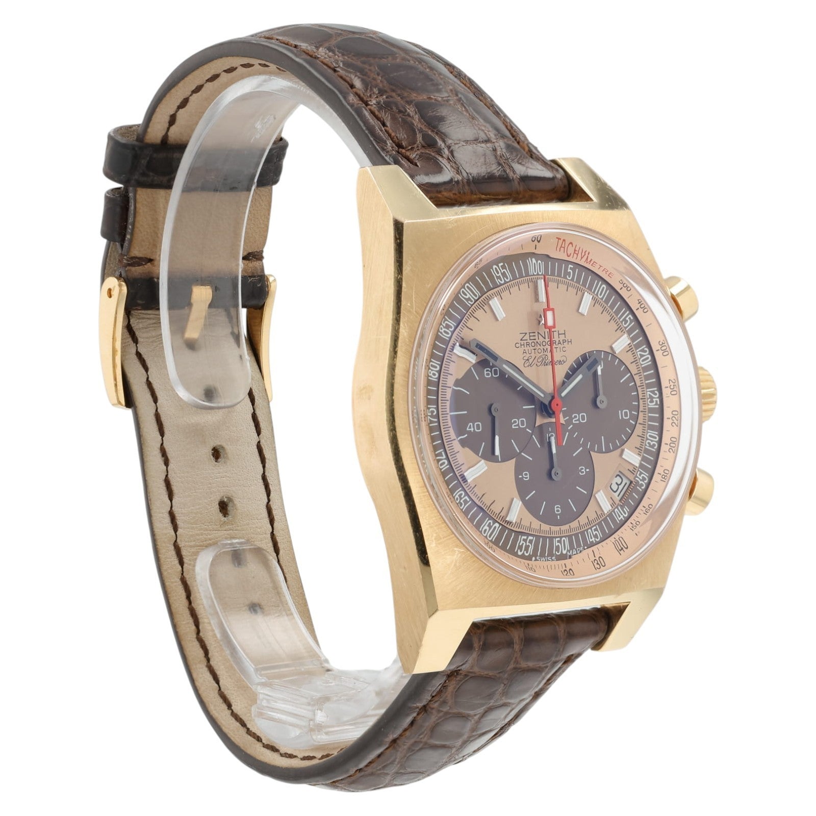 Zenith El Primero New Vintage 1969 Copper Dial 18k Rose Gold 40mm 18.1969.469