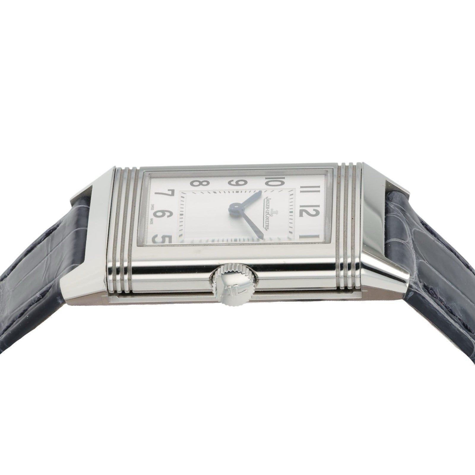 LeCoultre Reverso Classic Silver Dial Stainless Steel 24mm Quartz Watch Q2518540