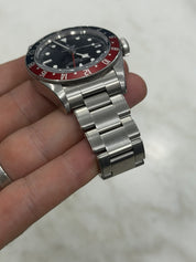 Tudor Black Bay GMT Pepsi Black Dial Stainless Steel Men's Watch 79830RB