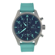 IWC Petronas Pilot Chronograph Titanium Black Dial 41mm Watch IW388108