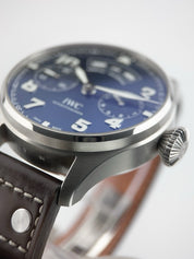 IWC Big Pilot 18k White Gold Blue Dial 46mm Automatic Men’s Watch IW502703