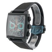 NEW Tag Heuer Monaco Black Dial Titanium 39mm Automatic Men’s Watch CBL2184