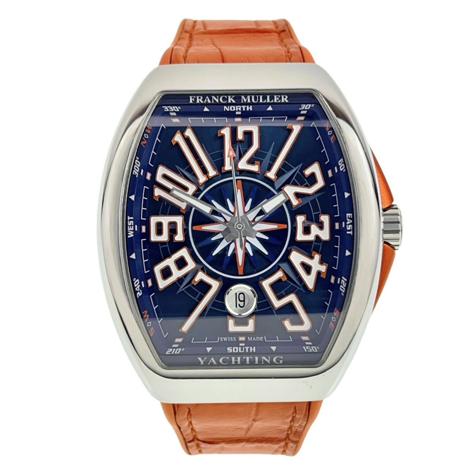 Franck Muller Vanguard Steel Blue Dial 41mm Automatic Men’s Watch V41SCDT