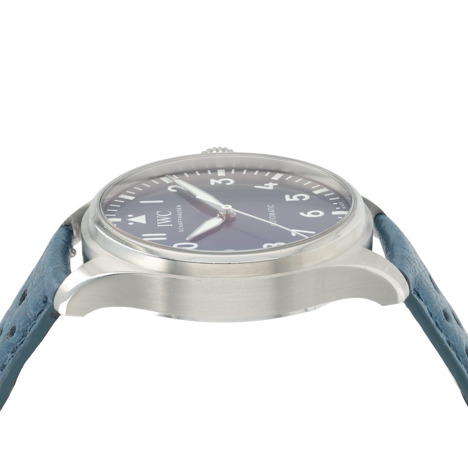 IWC Pilot Big Crown Blue Dial Stainless Steel 43mm Automatic Mens Watch IW329303