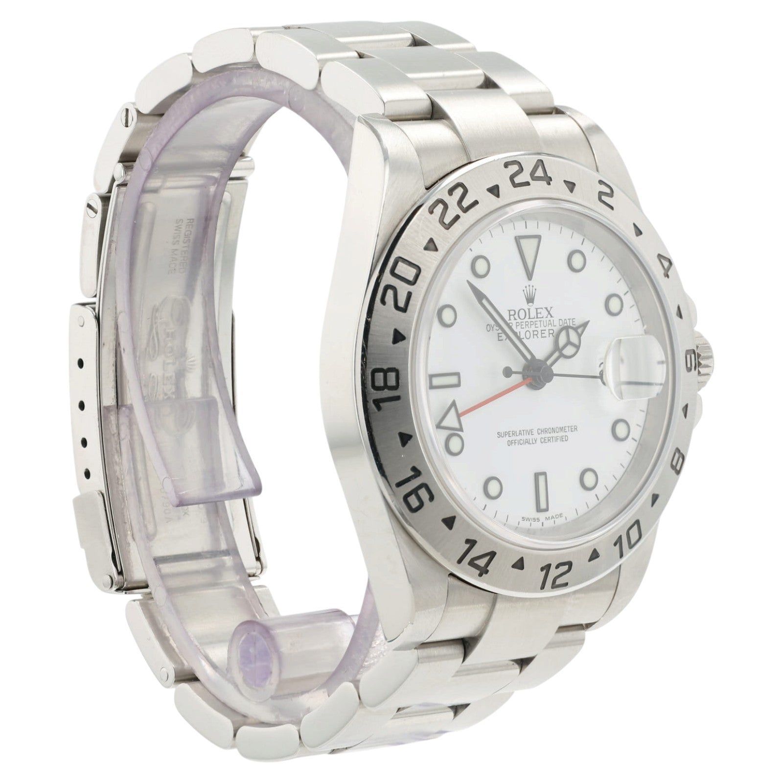 Rolex Explorer II Polar White Dial Stainless Steel 40mm Automatic Mens 16570