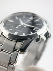 Grand Seiko Heritage Steel Black Dial 39mm Automatic Men's Watch SBGA227