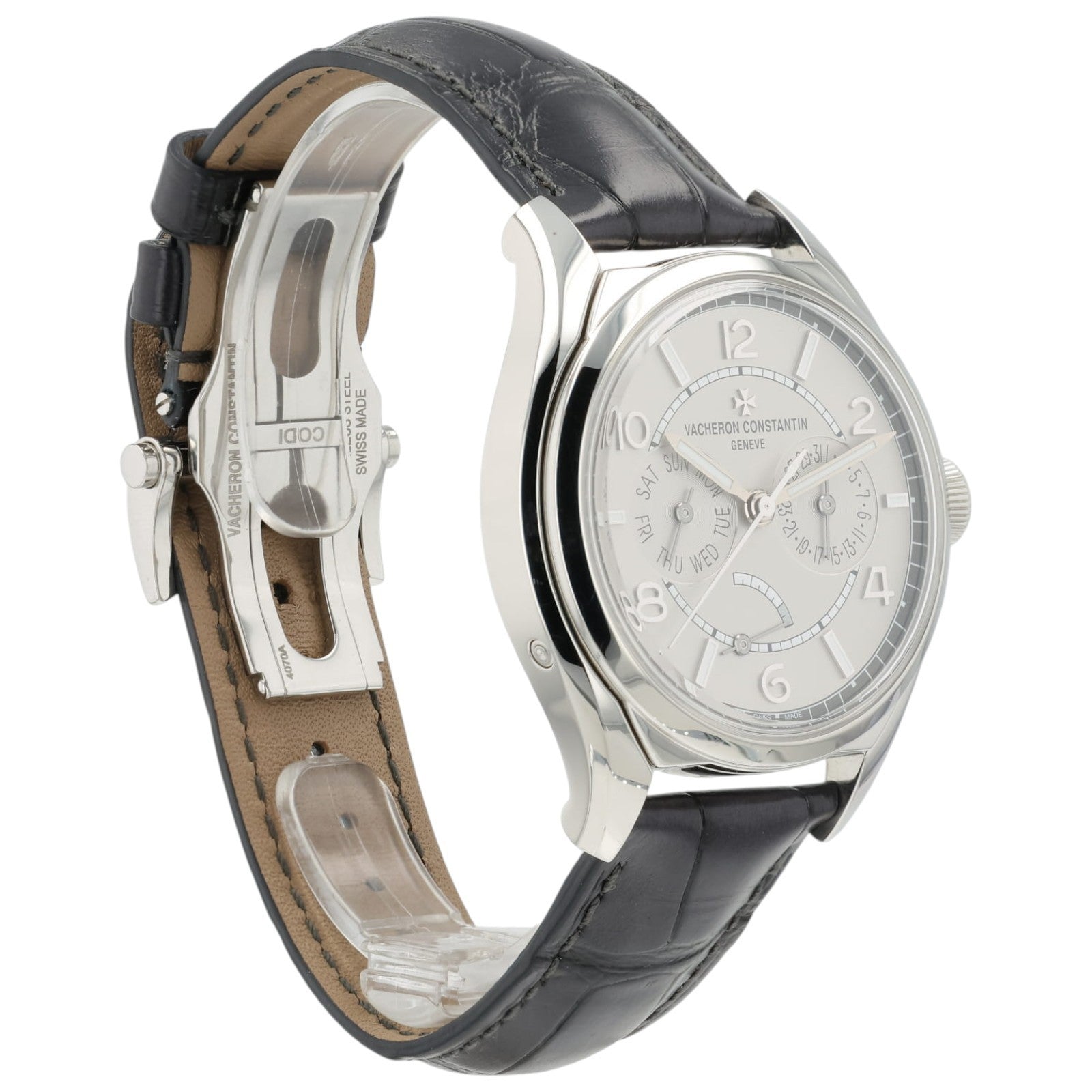 Vacheron Constantin Fiftysix Silver Color Dial Steel 40mm Automatic Mens 4400E