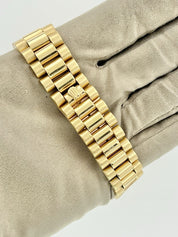 Rolex Day Date 18k Yellow Gold Champagne Dial 36mm Automatic Men’s Watch 18038