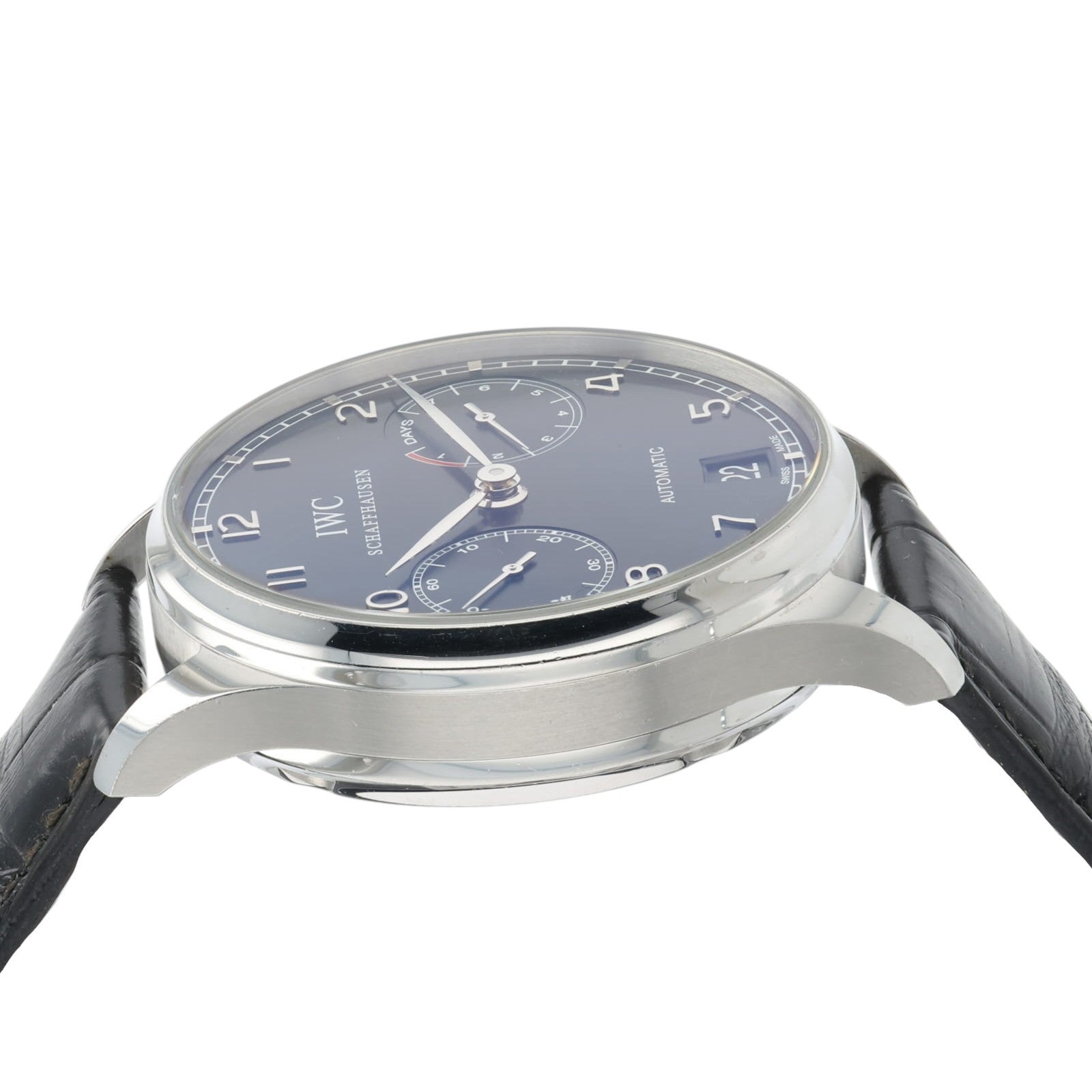 IWC Portuguese 7 Day Men's Black Dial 42mm Automatic Mens Watch - IW500109