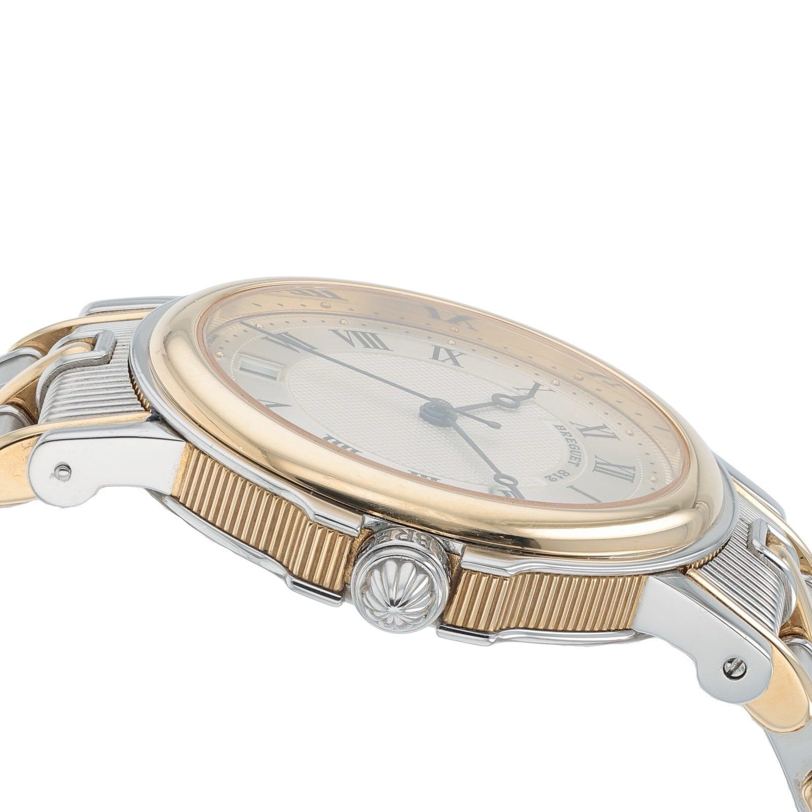 Breguet Marine Silver Dial Steel and Yellow Gold 35mm Automatic 3400 SA/12/X90