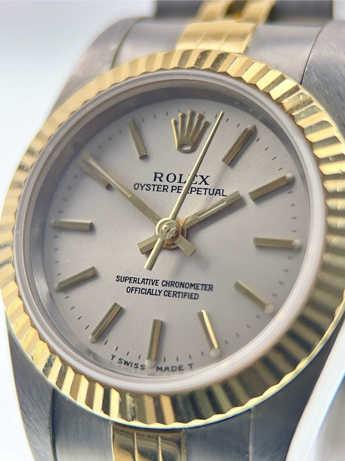 Rolex Oyster Perpetual Steel & Gold 26mm Automatic Movement Women's Watch 67193