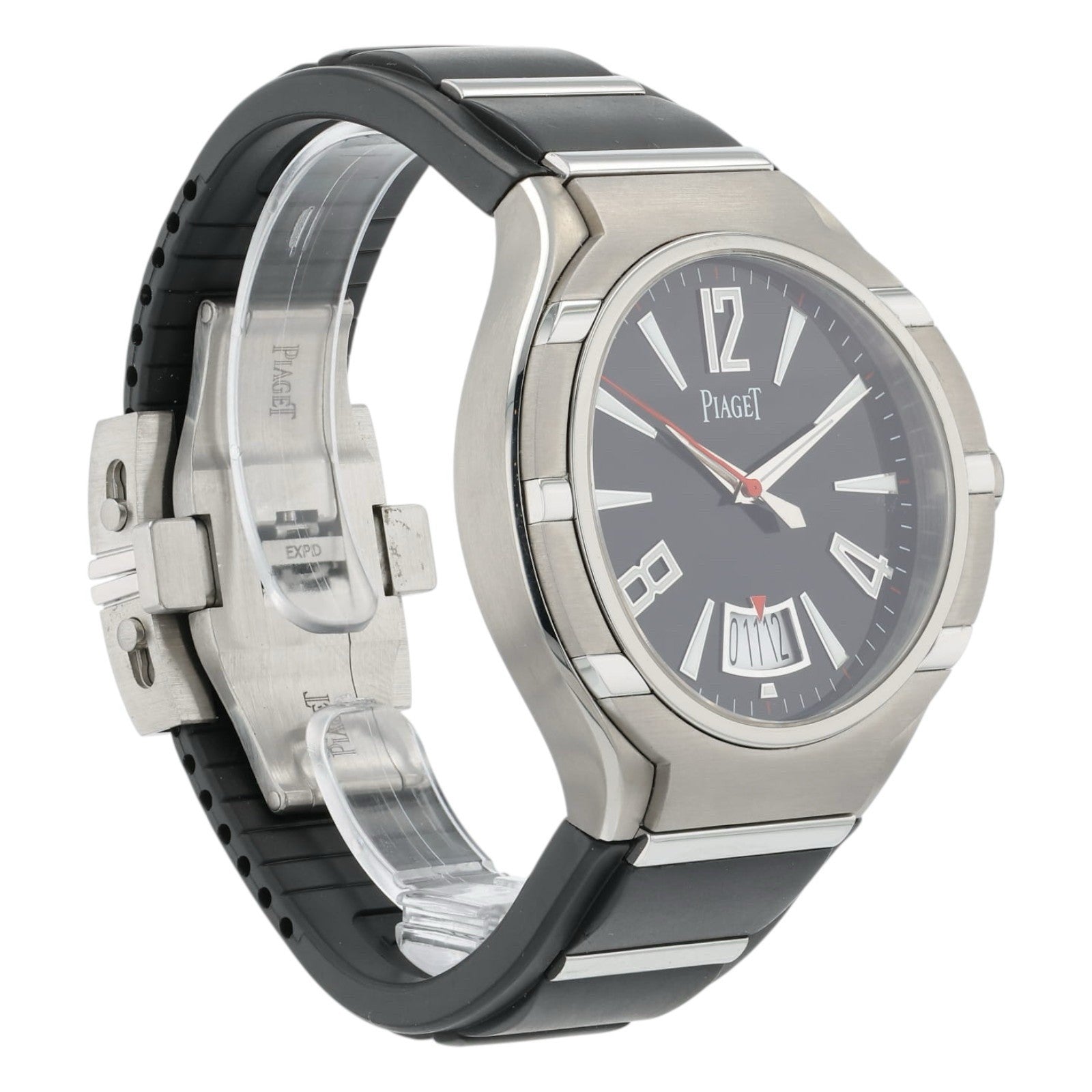 Piaget Polo FortyFive Black Dial Titanium 45mm Automatic Men’s Watch P10605