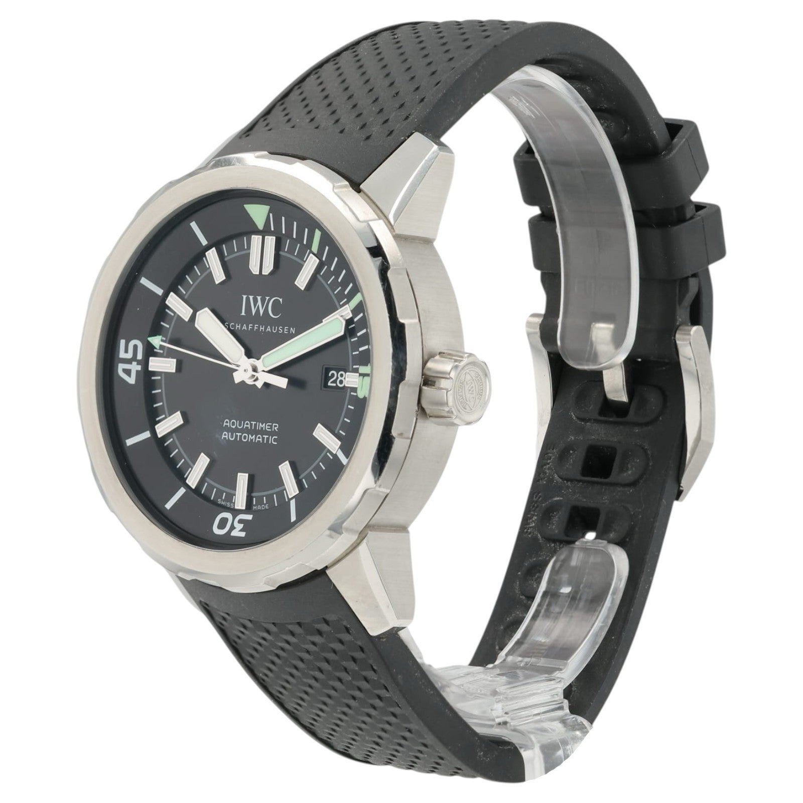 IWC Aquatimer Black Dial Stainless Steel 42mm Automatic Men’s Watch IW329001