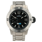 LeCoultre Master Compressor Black Dial Titanium 44mm Auto Men’s Watch Q187T770