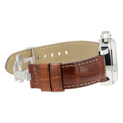 Panerai Luminor GMT Black Dial Steel 44mm Automatic Date Mens Watch PAM00088